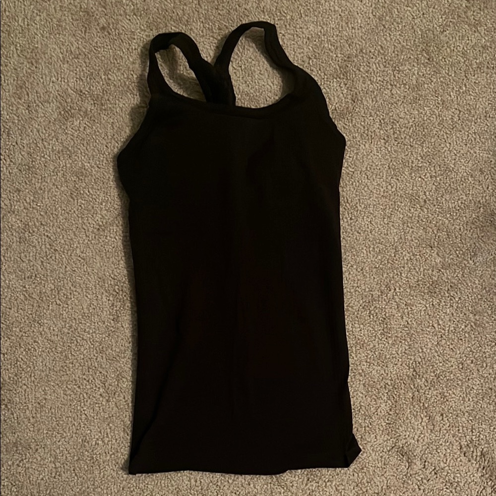 Lululemon Women's Black Tank Top